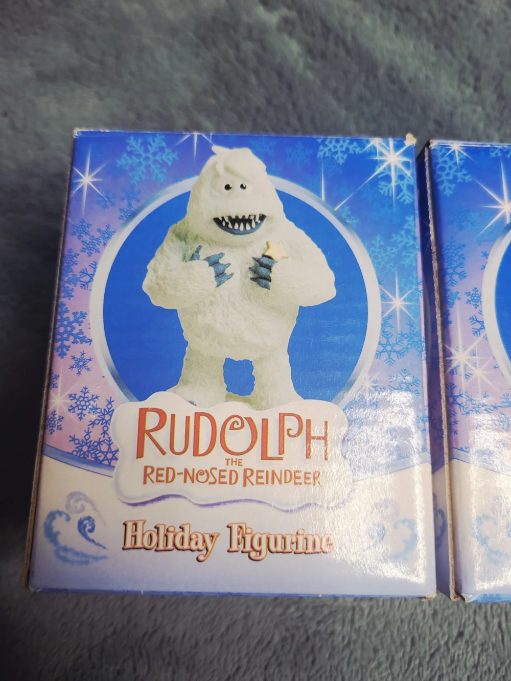 Vtg 2001 Enesco Rudolph Figurine Set - Bumble #857939 & Yukon #857904 NIB